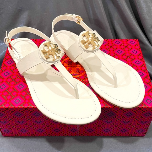 Tory Burch Shoes - TORY BURCH SANDALS - IVORY (WHITE)